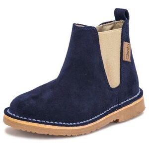 New Cienta Navy Suede Chelsea Boots‎ Size EU 32, US 1